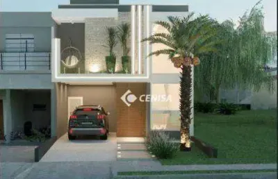 Casa com 3 suítes à venda, 198 m² - condomínio vista verde - indaiatuba/sp
