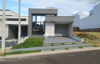Casa com 3 dormitórios à venda, 136 m² - condomínio park gran reserve - indaiatuba/sp