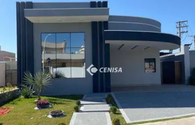 Casa com 3 suítes, 235 m² - jardim residencial maria dulce - indaiatuba/sp