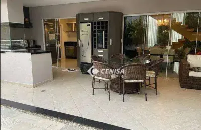 Casa com 3 quartos, 270 m² - venda ou aluguel - condomínio amstalden residence - indaiatuba/sp