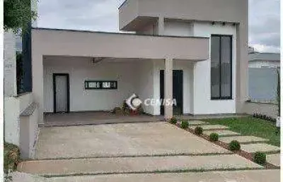Casa com 3 uítes à venda, 156 m² - condomínio viena - indaiatuba/sp