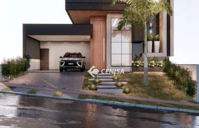 Casa com 3 suítes à venda, 189 m² por r$ 1.500.000 - condomínio laguna - indaiatuba/sp