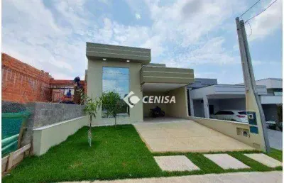 Casa com 3 suítes à venda, 137 m² - condomínio park gran reserve - indaiatuba/sp