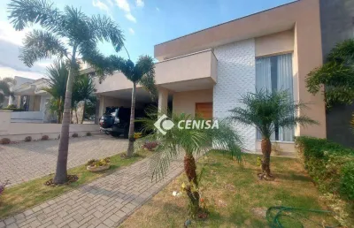 Casa com 3 quartos à venda, 178 m² - condomínio dona lucilla - indaiatuba/sp