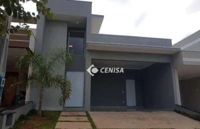 Casa com 3 suítes à venda, 152 m² - condomínio jardim brescia - indaiatuba/sp