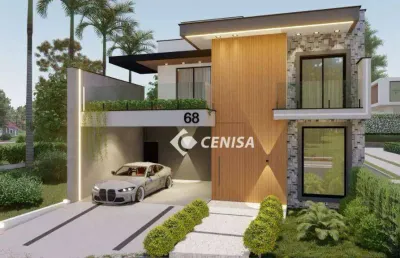 Casa com 4 suítes à venda, 256 m² - condomínio jardins di roma - indaiatuba/sp