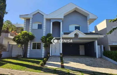 Casa com 6 quartos para alugar, 405 m² - condomínio santa clara - indaiatuba/sp