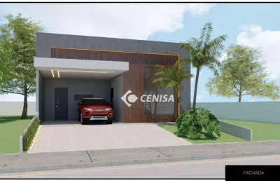 Casa com 3 suítes à venda, 208 m² - condomínio park gran reserve - indaiatuba/sp