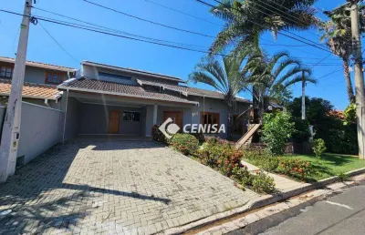 Casa com 4 suítes 291 m² - venda - condomínio vila inglesa - indaiatuba/sp