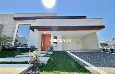 Casa com 3 suítes à venda, 190 m² por r$ 2.150.000 - condomínio maria josé - indaiatuba/sp
