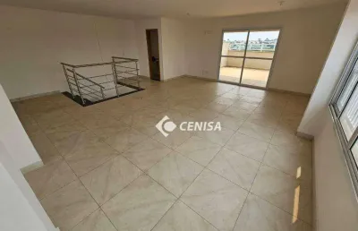 Cobertura duplex com 3 quartos, 163 m² - venda ou aluguel - vila teller - indaiatuba/sp