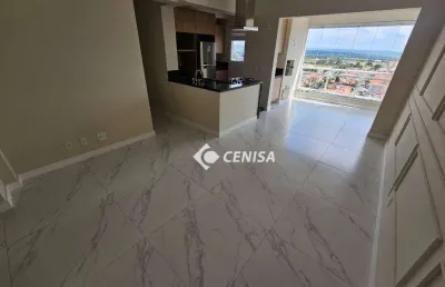 Apartamento com 2 quartos para alugar, 82 m²- condomínio sky towers home - indaiatuba/sp