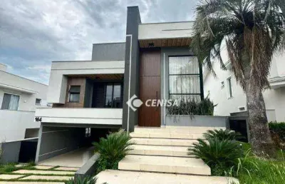 Casa com 3 quartos, 330 m² - venda ou aluguel - condomínio jardim paradiso - indaiatuba/sp