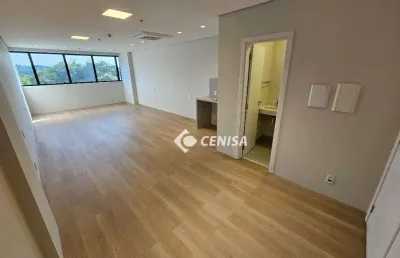 Sala para alugar, 46 m² - condomínio sky towers office - indaiatuba/sp