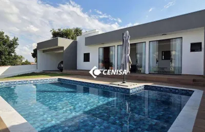 Casa com 3 quartos à venda, 222 m² - terras de santa rosa ii - salto/sp
