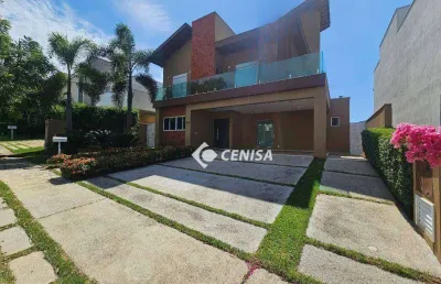 Casa com 4 quartos, 345 m² - venda ou aluguel - condomínio santa clara - indaiatuba/sp
