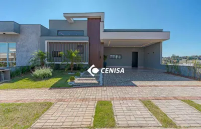 Casa com 3 dormitórios à venda, 178 m² por r$ 1.895.000 - condomínio laguna - indaiatuba/sp
