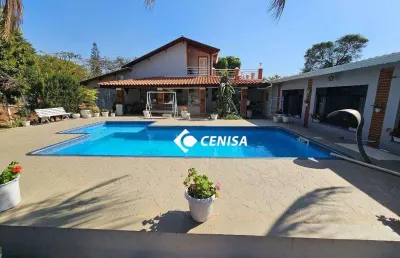 Chácara com 5 quartos à venda, 2350m² - condomínio colinas do mosteiro de itaici - indaiatuba/sp