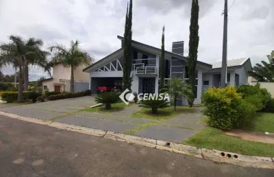 Casa com 4 suítes, 292 m² - venda por r$ 2.800.000 ou aluguel por r$ 16.830/mês - condomínio jardim dos lagos - indaiatuba/sp