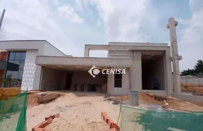 Casa com 3 dormitórios à venda, 190 m² - condomínio jardins di roma - indaiatuba/sp