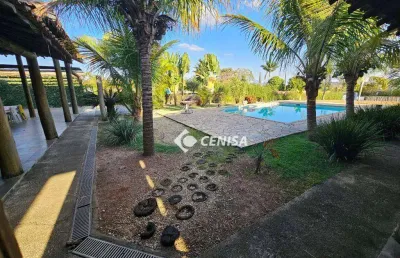 Chácara com 3 suítes, 2050 m² - venda ou aluguel - condomínio terras de itaici - indaiatuba/sp