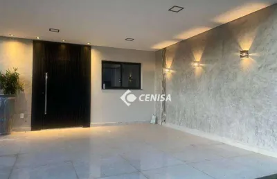 Casa com 3 dormitórios à venda, 145 m² - condomínio jardins do império - indaiatuba/sp