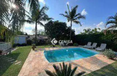 Chácara com 3 dormitórios à venda, 1120 m² - condomínio terras de itaici - indaiatuba/sp