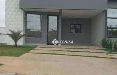 Casa com 3 suítes à venda, 144 m² - condominio mantova - indaiatuba/sp