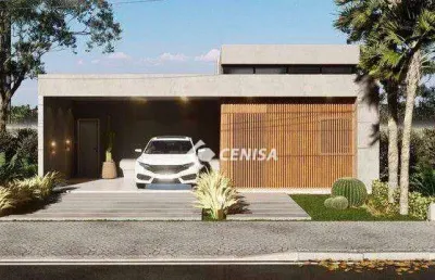 Casa com 3 suítes à venda, 170 m²  - condomínio evidências - indaiatuba/sp