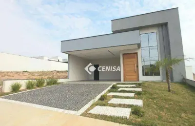 Casa com 3 suítes 186 m² de área útil - condomínio residencial milano - indaiatuba/sp