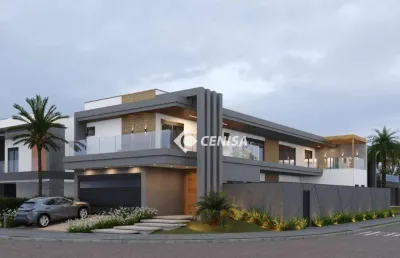 Casa com 4 suítes à venda, 377 m² - condomínio duas marias - indaiatuba/sp