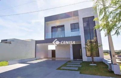 Casa com 3 dormitórios à venda, 232 m² - condomínio piemonte - indaiatuba/sp