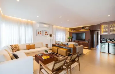 Apartamento para venda r$ 3.750.000,00  mobiliado em alphaville, barueri-sp