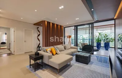 Apartamento para venda mobiliado por r$ 5.400.000,00  em alphaville, santana de parnaíba-sp