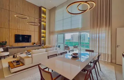 Apartamento padrão à venda, alphaville, avenida parkinson, sp