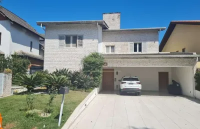 Casa para venda por r$ 3.400.000,00 ou locação por r$ 20.000,00/mês em alphaville, santana de parna