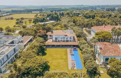 Casa para venda por r$48.000.000 ou locação r$180.000,00  na fazenda boa vista - sp