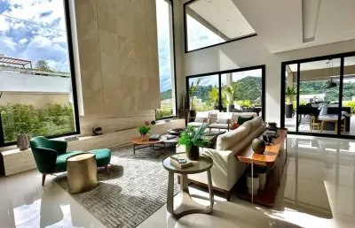 Casa para venda porteira fechada no tamboré, santana de parnaíba, sp