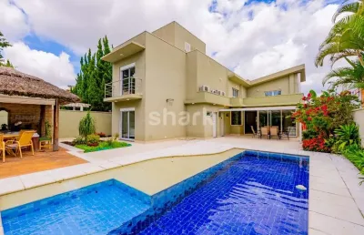 Casa para venda por r$ 6.800.000,00 ou r$ 34.000,00/mês em alphaville,  santana de parnaíba-sp