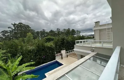 Casa para venda por r$ 12.000.000,00 ou locação por r$ 50.000,00/mês em alphaville, santana de parn