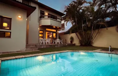 Casa para locação por r$ 16.500,00/mês em alphaville, santana de parnaíba-sp