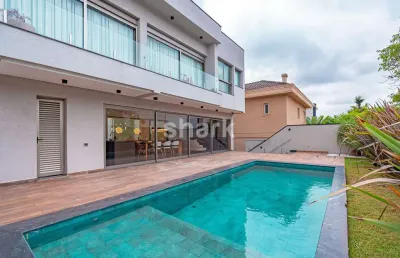 Casa para venda por r$ 9.500.000,00 ou locação r$65.000,00  em tamboré - santana de parnaíba - sp .