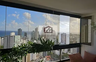 Apartamento residencial para venda na plinio moscoso  jardim apipema, salvador, 4 dormitórios sendo 1 suíte, 2 salas, 4 banheiros, 3 vagas 163,00 m² ú