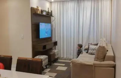 Apartamento para venda em diadema, piraporinha, 3 dormitórios, 1 banheiro, 1 vaga
