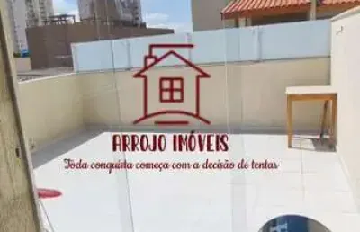 Cobertura para venda em santo andré, campestre, 2 dormitórios, 2 banheiros, 1 vaga