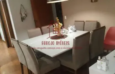 Apartamento para venda em santo andré, vila valparaíso, 3 dormitórios, 2 suítes, 1 banheiro, 2 vagas