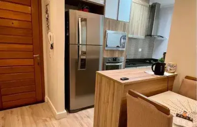 Apartamento para venda em santo andré, jardim santo antônio, 2 dormitórios, 1 suíte, 2 banheiros, 1 vaga