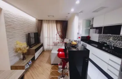 Apartamento  a venda 57 m² vila alpina - santo andré - sp, 2 quartos, 1 suíte, 1 vaga