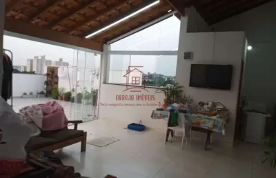 Cobertura para venda em santo andré, vila homero thon, 4 dormitórios, 1 suíte, 2 banheiros, 4 vagas
