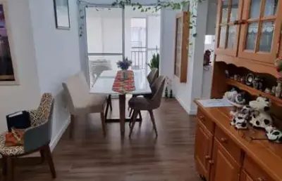 Apartamento para venda em santo andré, vila scarpelli, 3 dormitórios, 1 suíte, 1 banheiro, 2 vagas